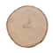 8 Pack: Round Basswood Plaque by Make Market&#xAE;